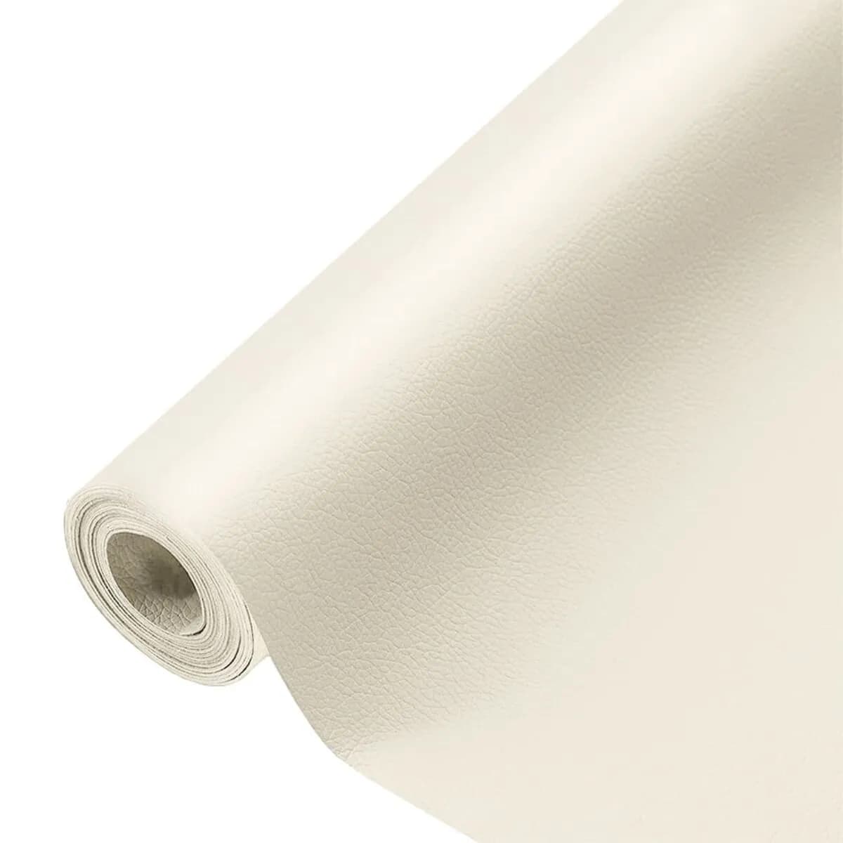 Самоклеюча екошкіра у рулоні 1.37х3м х 0.5мм Молочний SW-00000281 - зображення 1