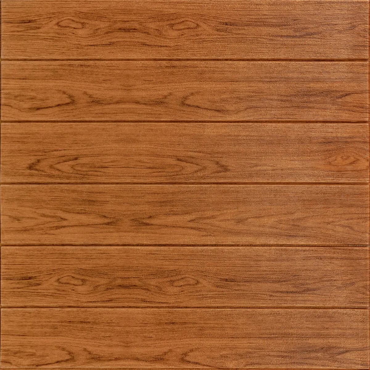 Самоклеюча декоративна 3D панель 700х700х5мм Вільха дерево - зображення 1
